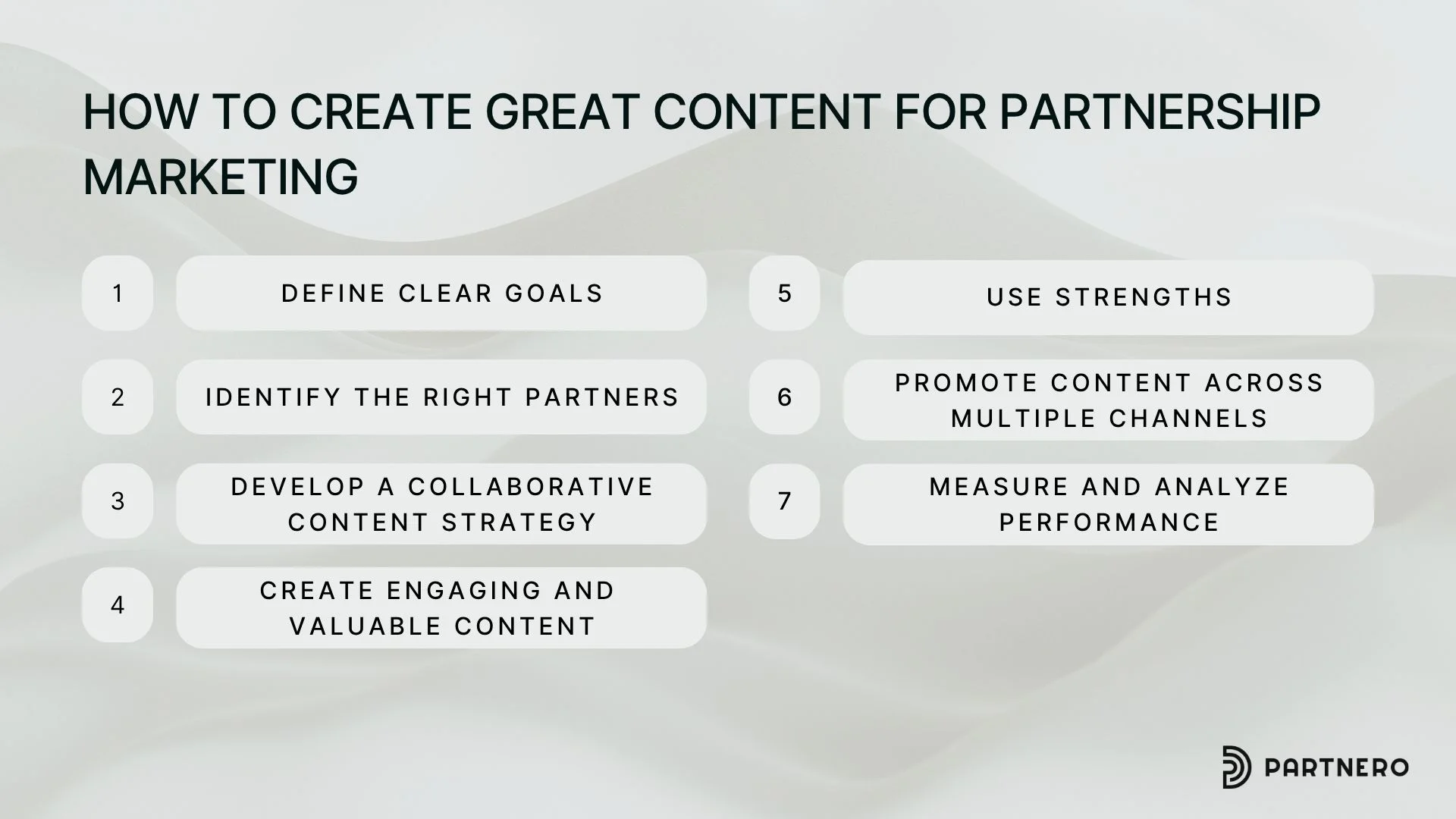 how to create content for partnership marketing