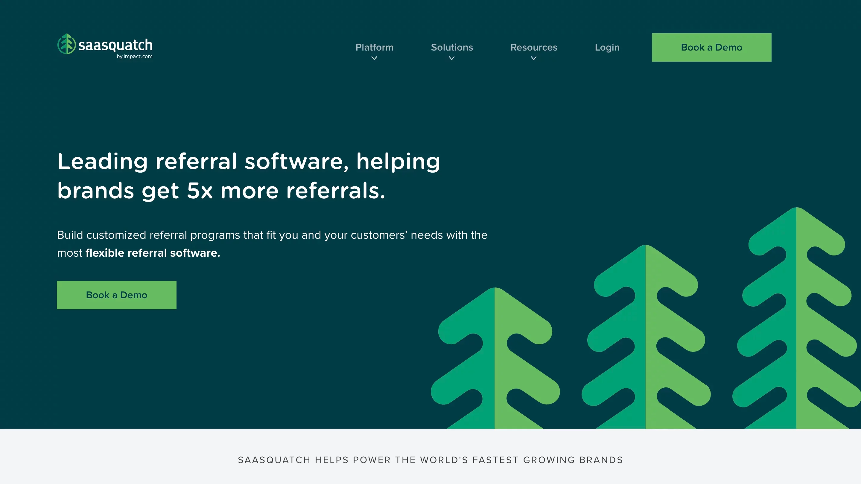 SaaSquatch’s homepage