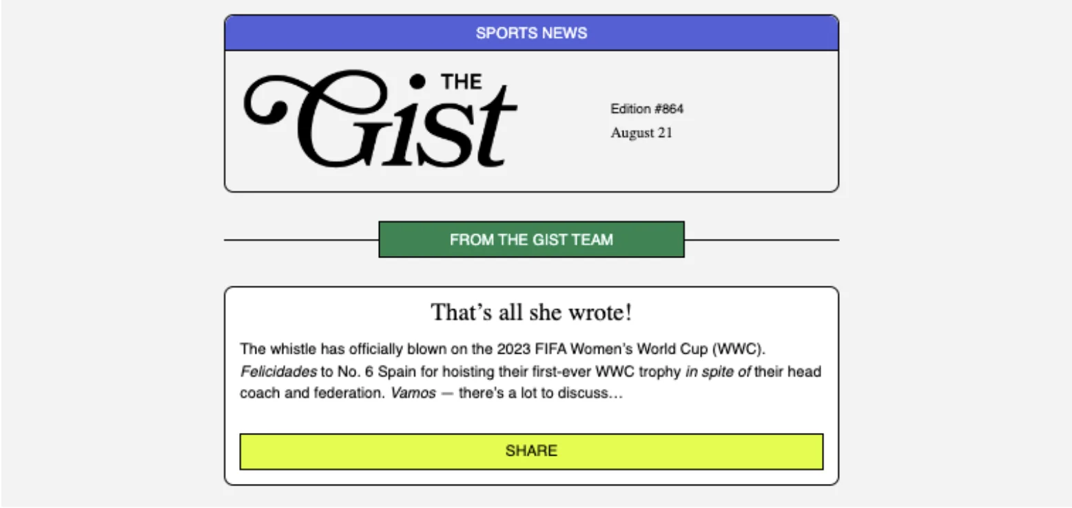 The GIST