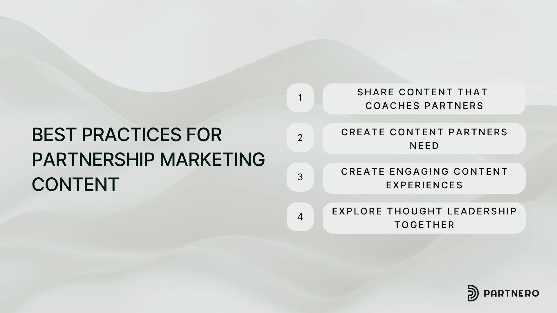 best pratices for creating partnership marketing content